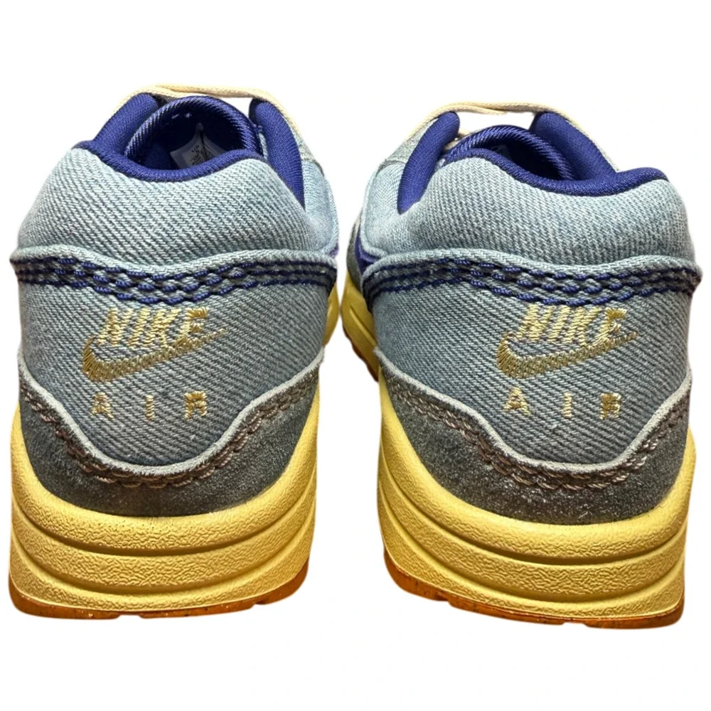 NIKE Air Max 1 Premium Men's Size 5 /Women's 6.5 Dirty Denim Sneakers DV3050-300
